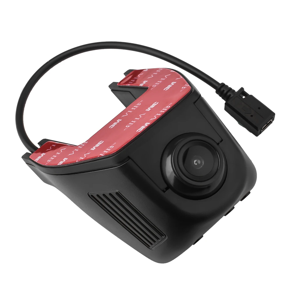 Full HD 1080P Автомобильный видеорегистратор Встроенный WiFi 160 градусов широкоугольная приборная панель камера автомобиль камера для приборной панели с g-сенсором, циклическая запись 5
