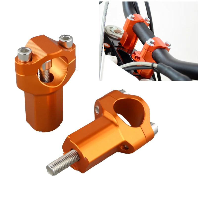

Fit For KTM 525 530 EXC Racing 530 EXC Six Days CNC 28MM 1 1/8" Motorcycle Accessories Aluminum Handlebar Riders Bar Mount Clamp