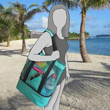 Портативная изолированная сумка-холодильник для пикника, пляжные сетчатые сумки, сумка-холодильник, водонепроницаемые сумки SAL99