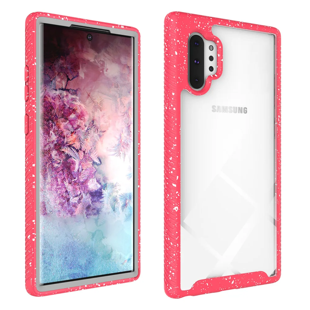 Для samsung Galaxy Note 10 Plus A30 A20 чехол звездное небо задняя крышка телефона TPU + PC