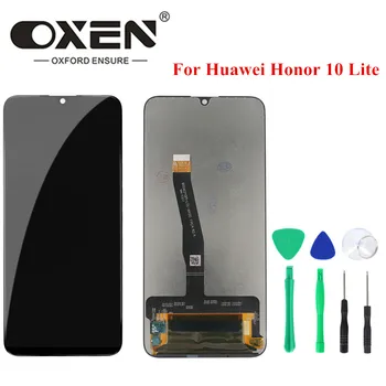 

OXEN LCD Display for Huawei Honor 10 Lite LCD Screen Touch Panel Digitizer Assembly 6.21" RY-LX1 HRY-LX2 Replacement 100% Tested