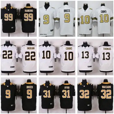 Стилизованный, Орлеан, Томас Кенни Ваккаро Jamarca Sanford для мужчин Шелдон ранкинс пустой Элитный для мужчин Джерси