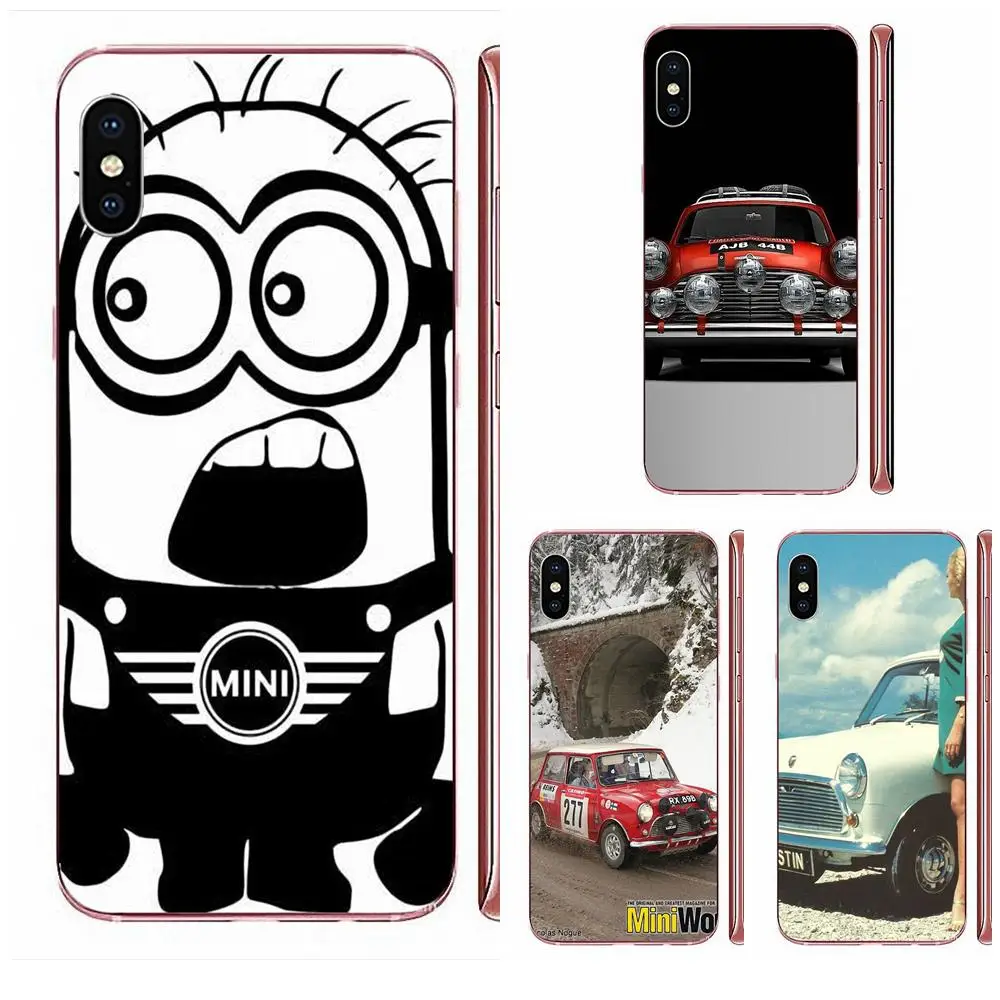 Силиконовый чехол для Samsung Galaxy J1 J3 J4 J5 J6 J7 A10 A20 A20E A3 A40 A5 A50 A7 2016 2017 2018 Cool Mini Cooper |