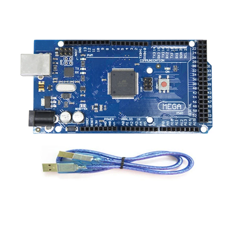 CNC 3d Принтер Комплект для Arduino Mega 2560 R3+ RAMPS 1,4 контроллер+ lcd 12864+ 6 концевой выключатель фиксатор+ 5 A4988 шаговый драйвер