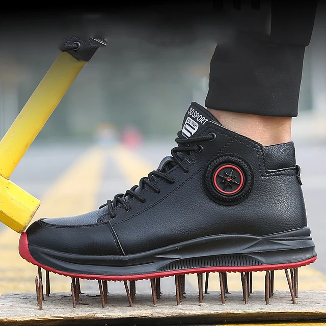 Men's Waterproof Steel Toe Work Boots
