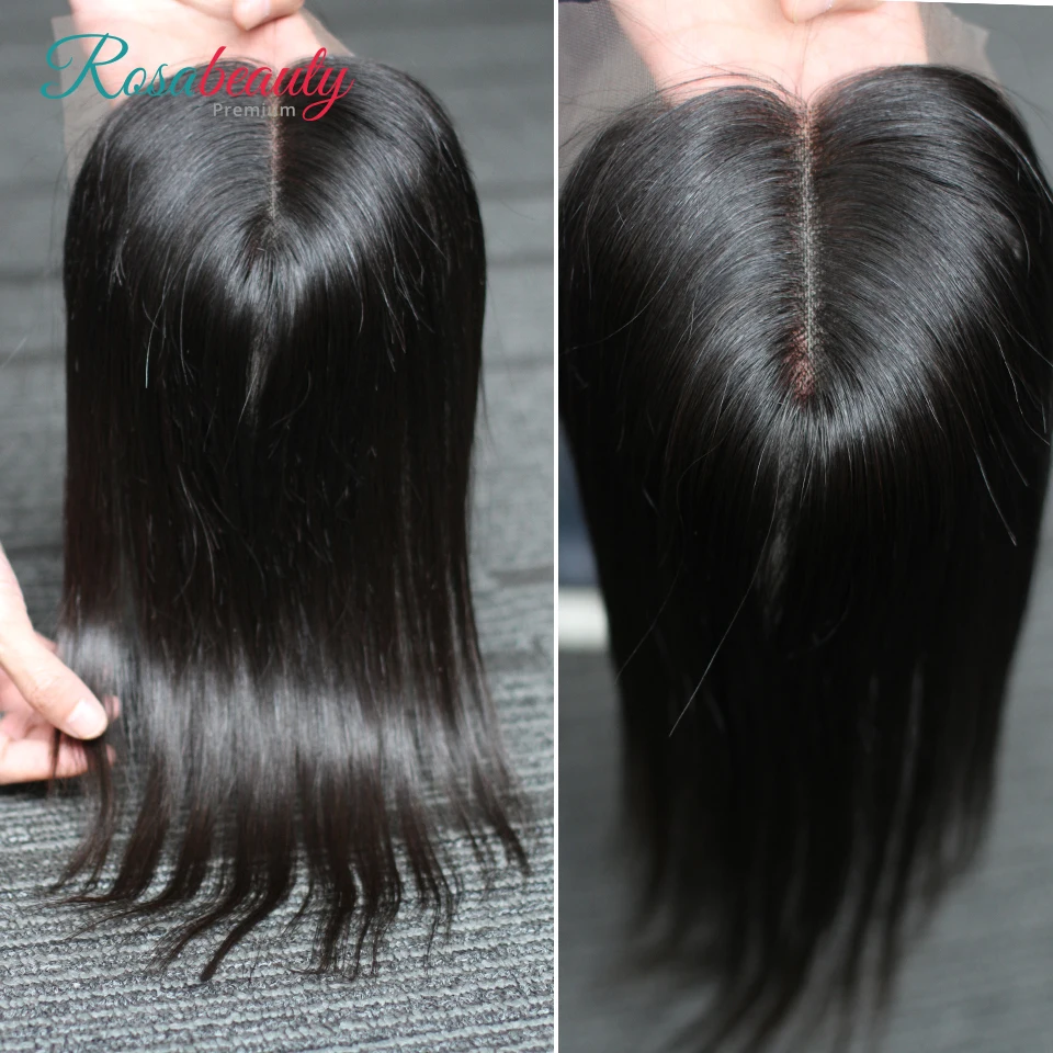 Melodie OneCut волосы 4x4 дюйма Прямые 8-20 дюймов девственные Кружева Закрытие | Шиньоны и