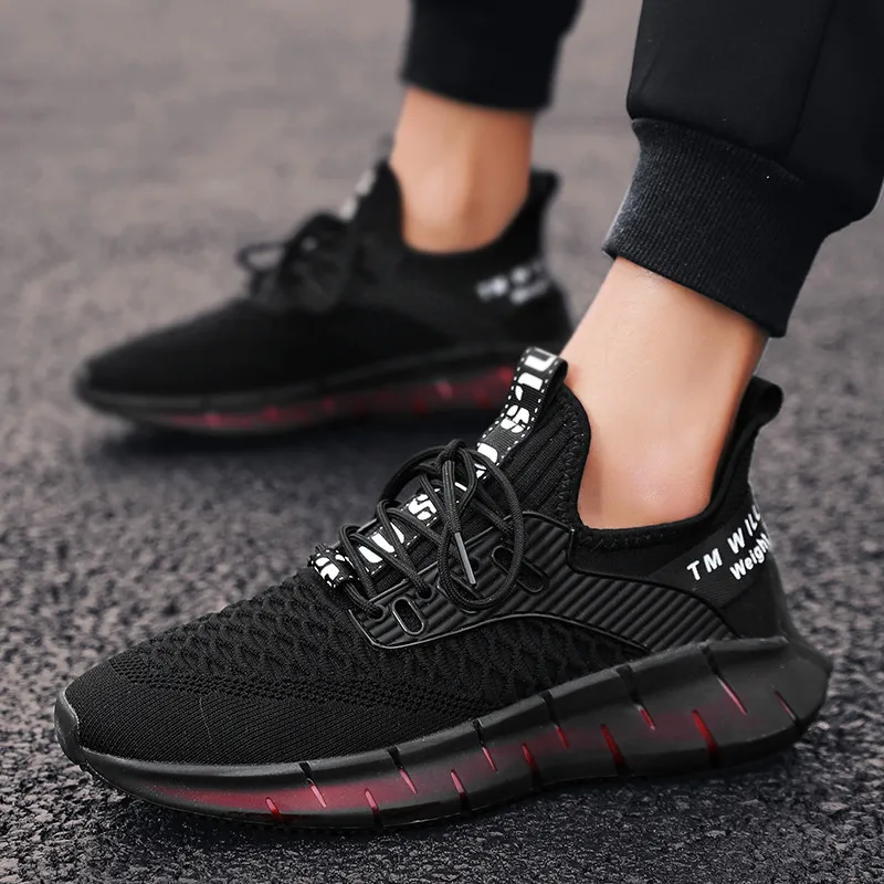 Men's running shoes air cushion sports shoes breathable adult vulcanized shoes coach shoes zapatillas hombre casual shoes large