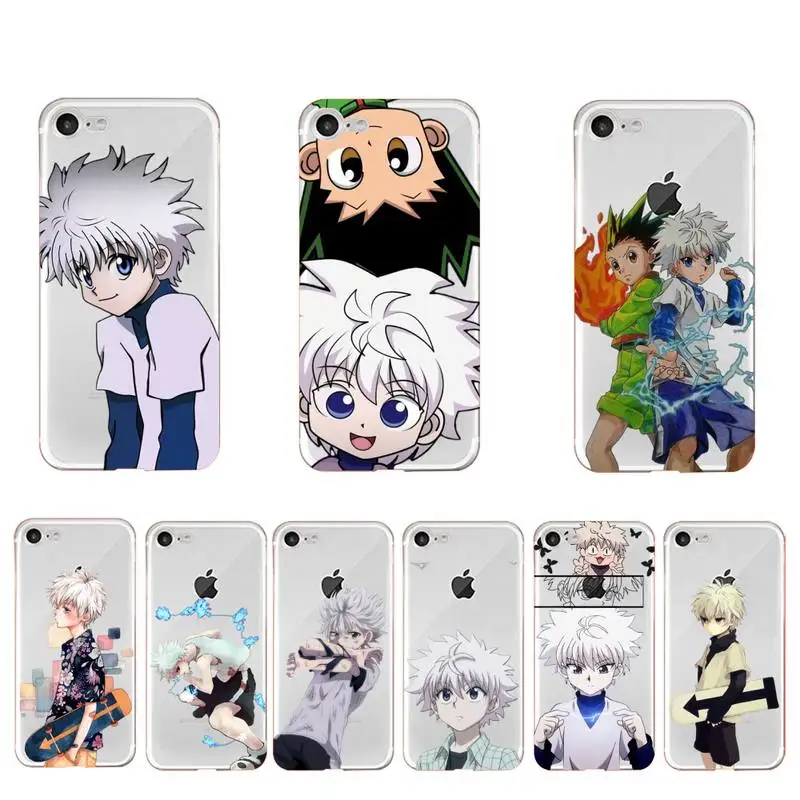 TOPLBPCS HUNTER x HxH Gon Killua аниме чехол для телефона iPhone 11 12 13 mini pro XS MAX 8 7 6 6S Plus X 5S SE 2020 XR |