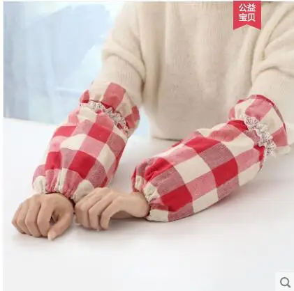 Sleeve female long section household chores clean autumn and winter sleeves work sleeves office waterproof adult