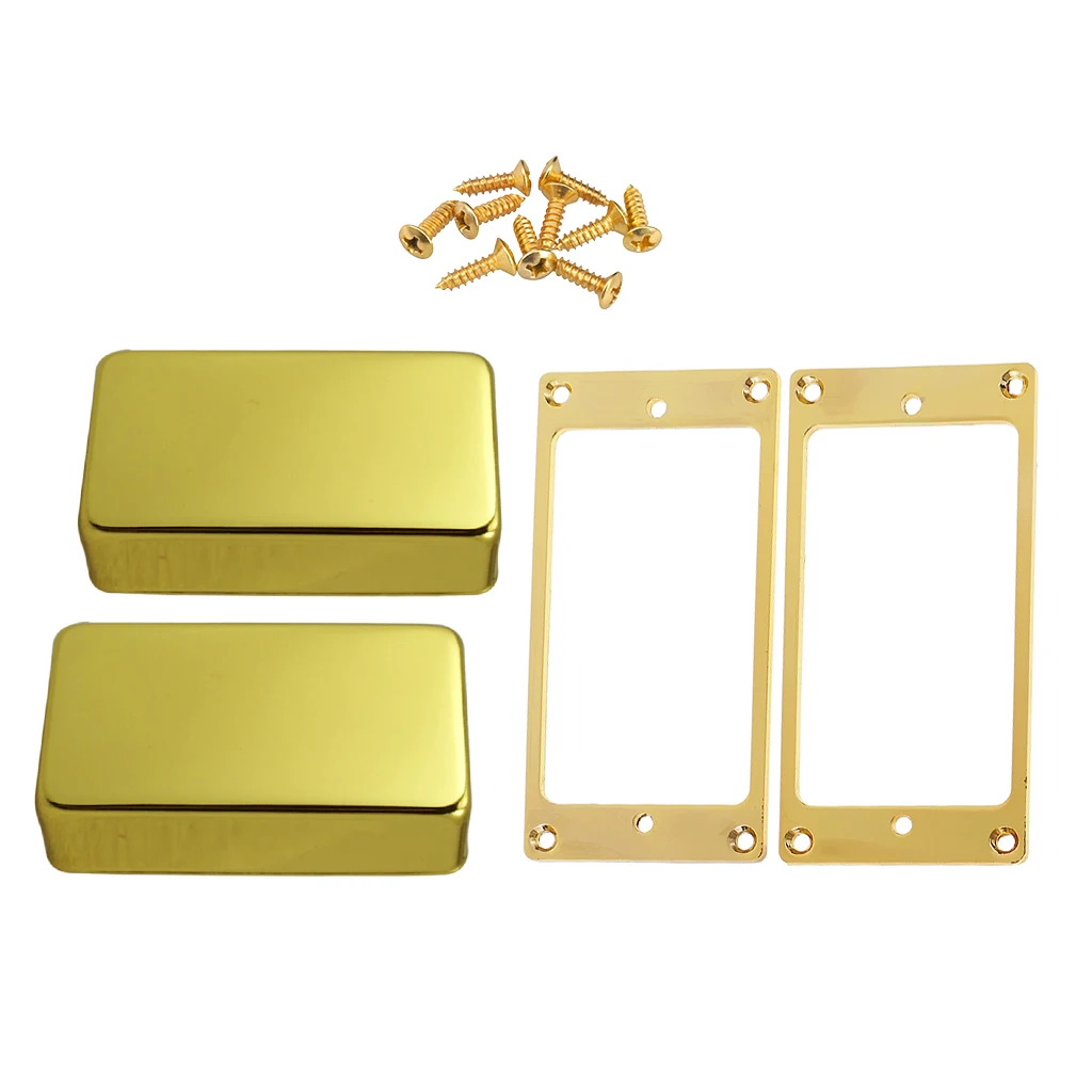 Золотая рама для гитары Humbucker с запечатанными крышками захвата винты ST SQ | Спорт и