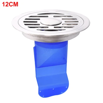

Backflow Preventer Floor Durable Deodorant With Smart Seal Stainless Steel For Pipes Multifunctional Toilet Drain Protector