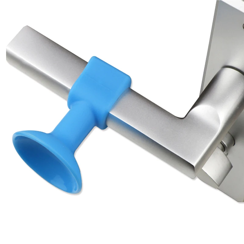 

5 Pcs Multi Function Mute Rubber Handle Anti-collision for Home Kitchens Bathrooms MU8669