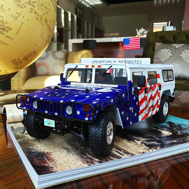 1:18 весы Ikosoto EXOTO Hummer H1, пресс-релиз, литье под давлением, сплав, модель автомобиля, металлический автомобиль, игрушка, автомобиль, подарок