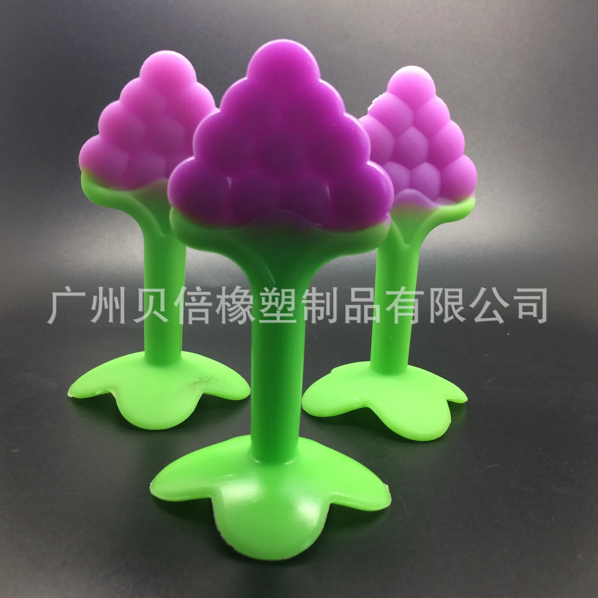 Baby fruit silicone sucking children's plate bite music maternal and child supplies