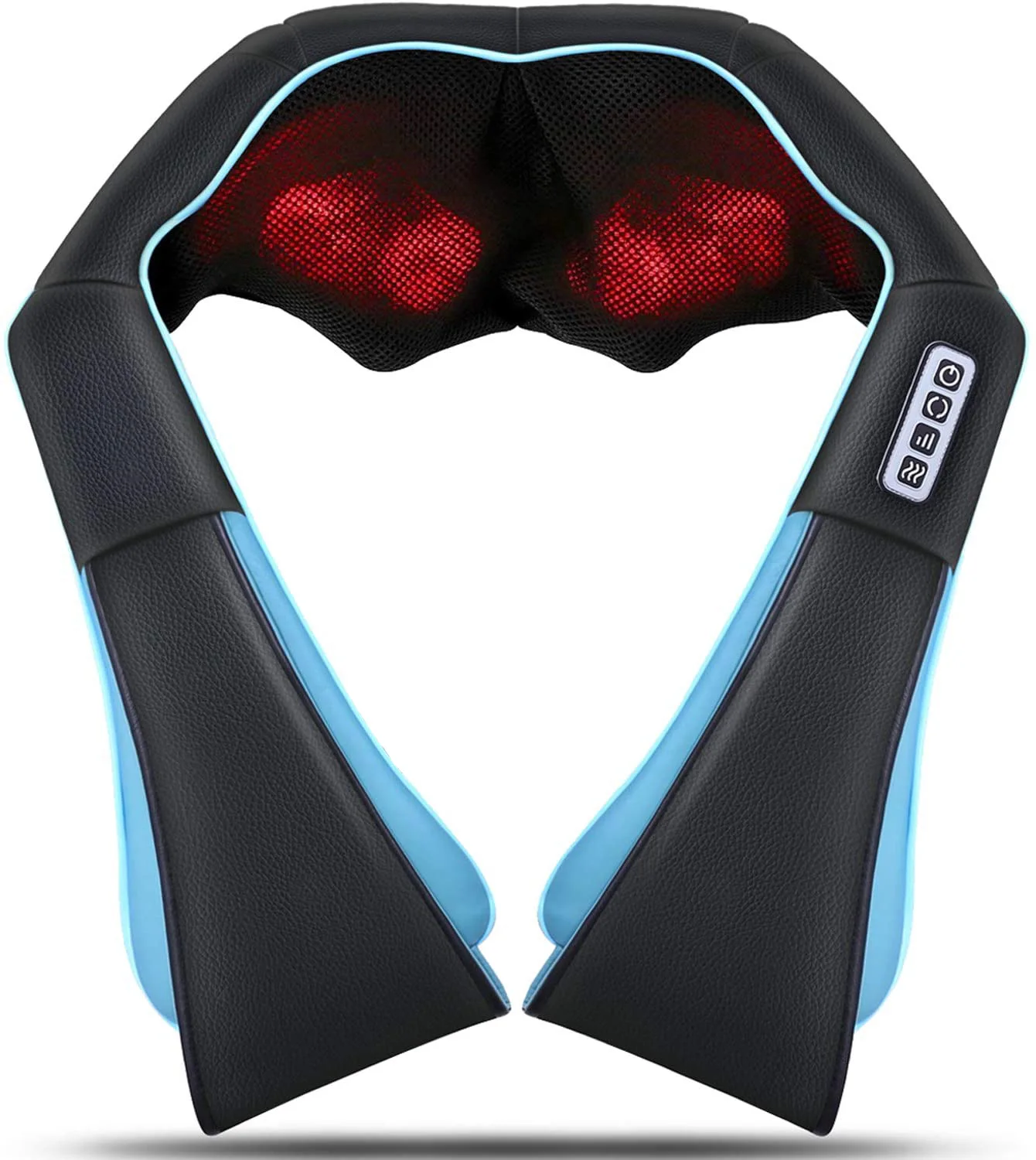 U Shape Massager Electrical Shiatsu Back Shoulder Neck Massager Multifunctional Shawl Infrared Heated Kneading Car/Home Massage