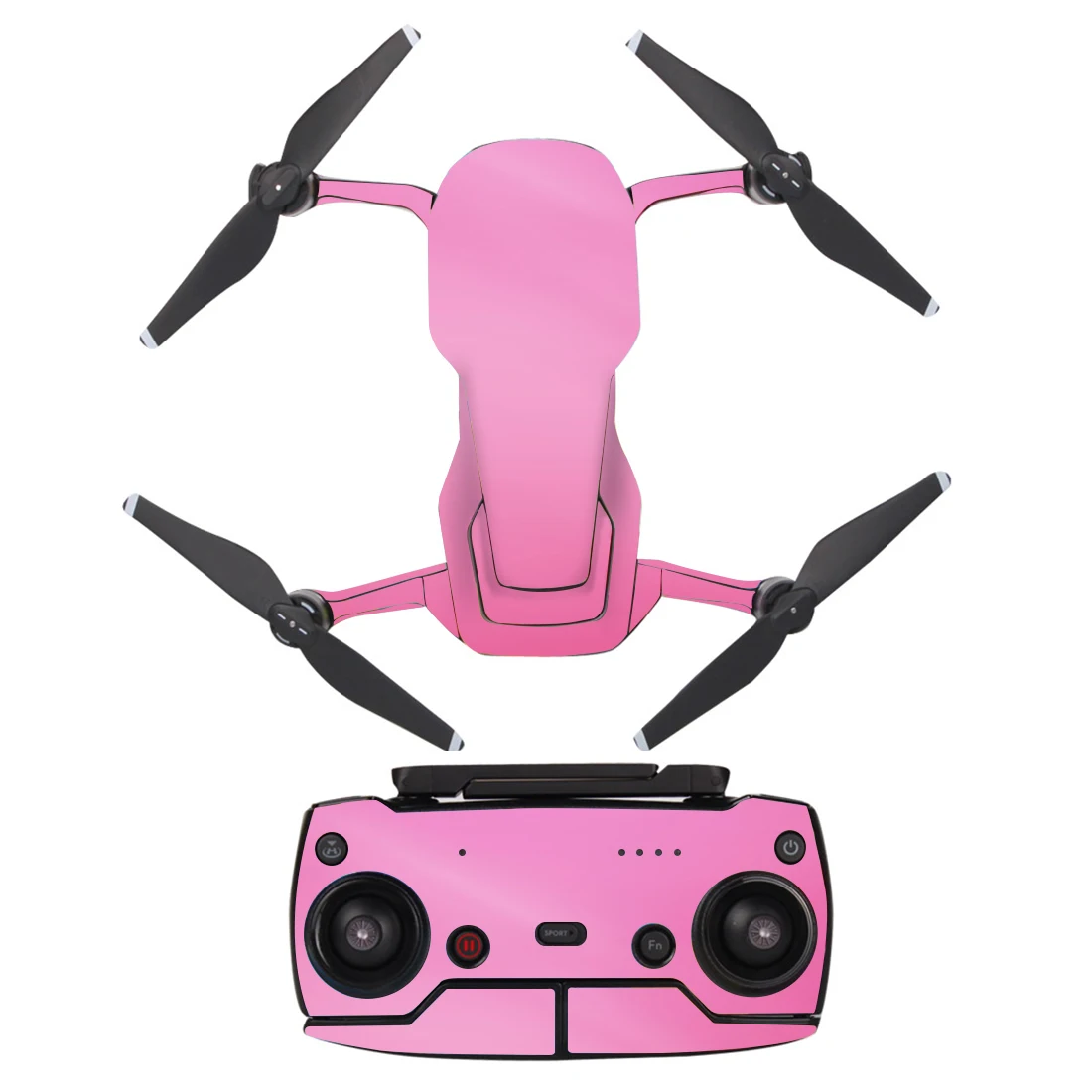 Pink Style Decal Vinyl Skin Sticker For DJI Mavic Air Drone + Remote Controllers + 3 Batteries Protection Film Cover
