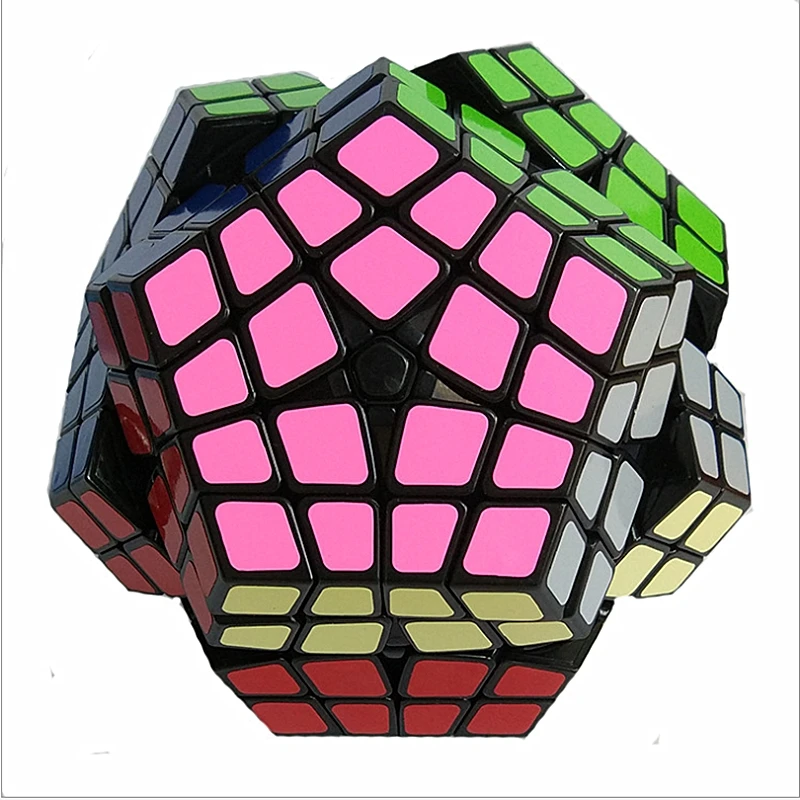 Shengshou 4x4 Megaminxed Cube 4x4x4 куб додекаэдра shengshou магический килокорд 12 сторонний Cubo