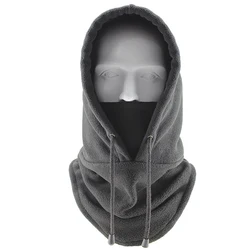 Winter Windproof Hiking Caps,Men Warm Thermal Fleece Balaclava Face Beanies,Ski Bike Motorcycle Neck Warmer Helmet Hat