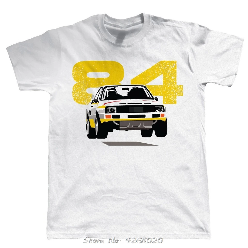 New Men Cotton T-Shirt S1, Mens Rally Car TShirt Group B