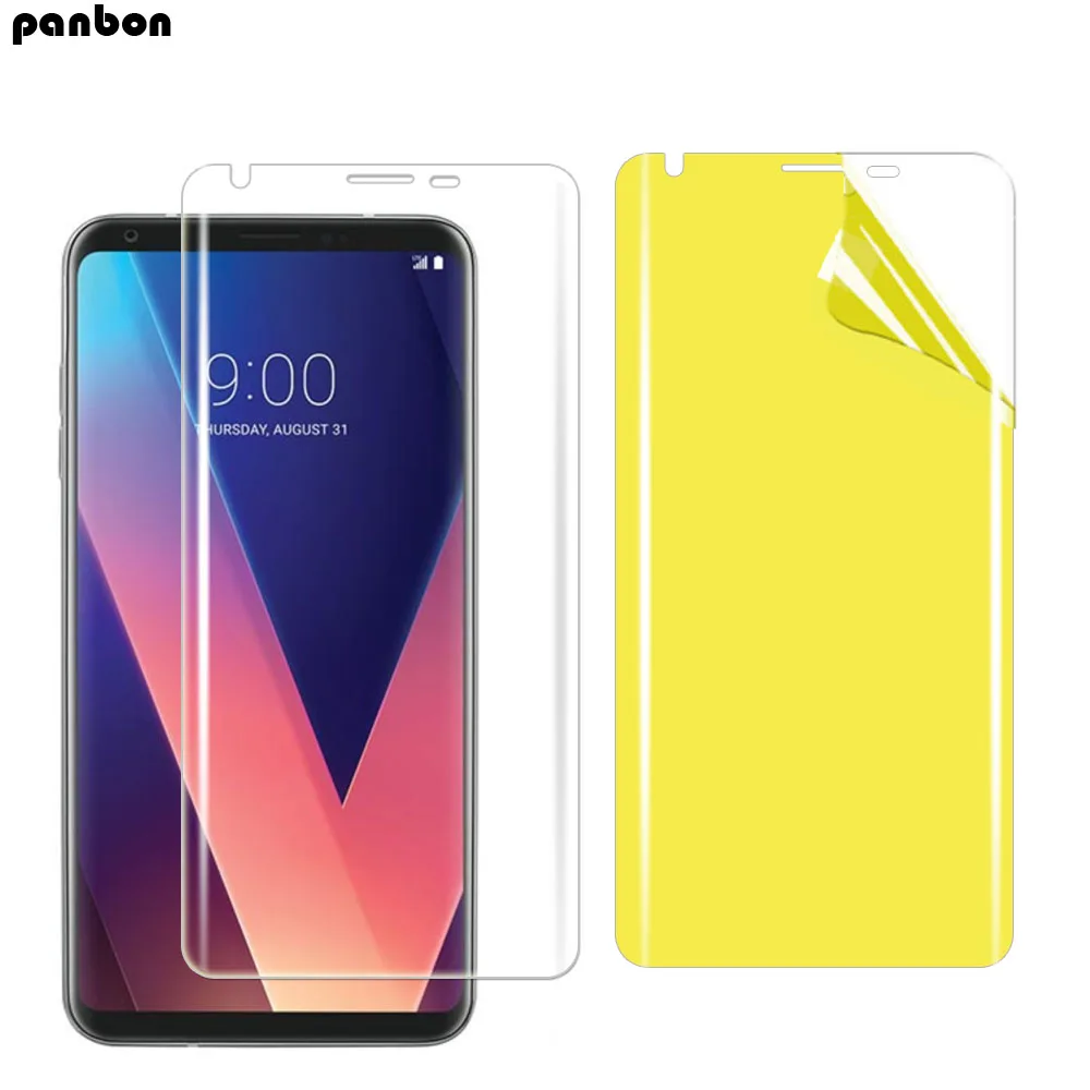 Защитная пленка для LG V30 V20 HD мягкая защитная из ТПУ с нано-покрытием V40 V 20 (не