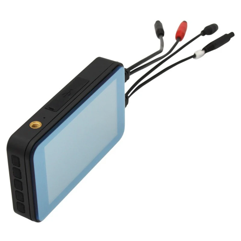 

Motorcycle Recorder, 1080P HD Waterproof Dual Lens Dash Cam, 4-6 Lanes 140 Degree Wide Angle Lens, 4 in 2.5D LCD Monitor With