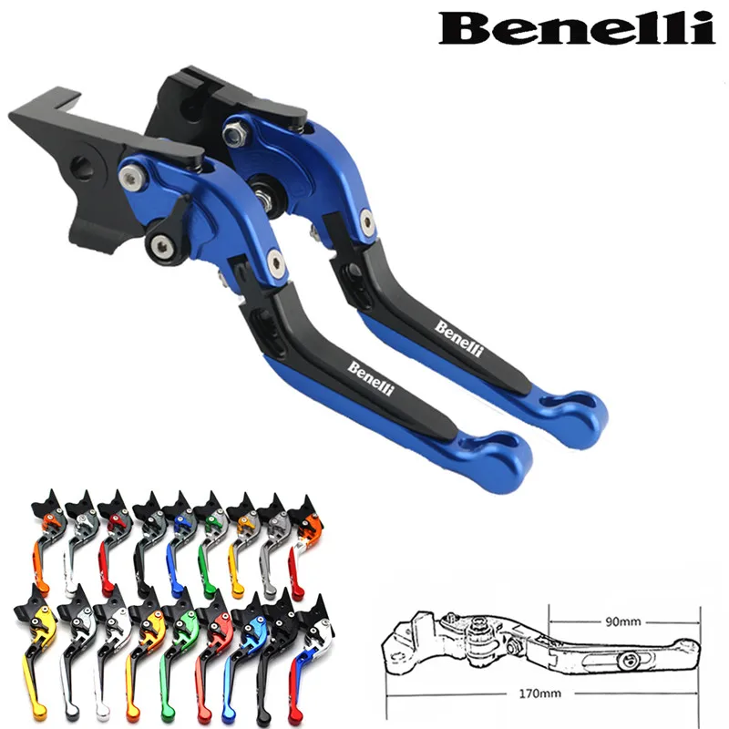 

Motorcycle Folding Extendable CNC Moto Adjustable Clutch Brake Levers For Benelli BJ150T-10C BJ150T BJ 150T 2017