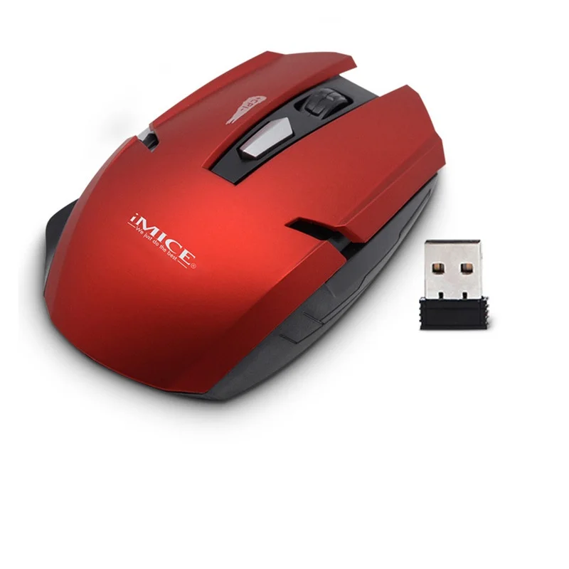 IMICE G-1700 2,4 ГГц USB беспроводная мышь 1600 dpi 6 кнопок Бесшумная эргономичная портативная игровая мышь для офиса ПК ноутбука компьютера