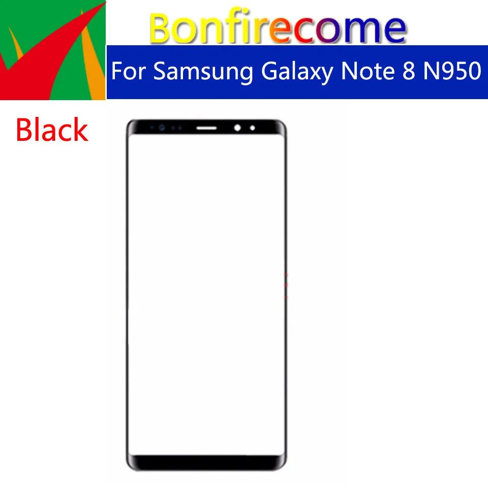 10pcs\lot Note8 Touchscreen For Samsung Galaxy Note 8 N950 N9500 N9500F SM-N950F LCD Front Outer Glass Touch Screen Lens | Мобильные