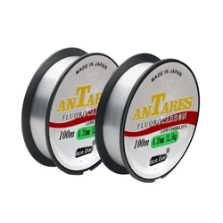 100m Fluorocarbon Coated Fishing Line Super Strong Monofilament Nylon Fishing Wire Japan Material for Carp Fishing Accessories