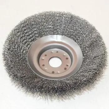 

Mower Filigree Iron Rust Roll Mower Floor Dust Removal Wire Rugged Derusting Grass Table Accessories 6 Inch Gardening Tools