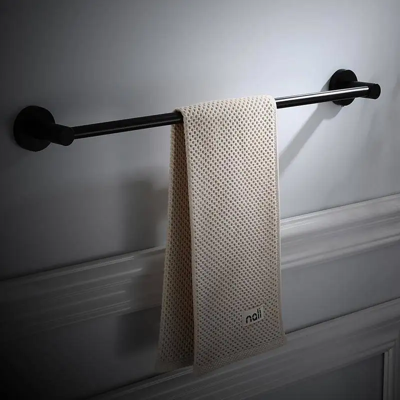 

Durable Stainless Steel Towel Rack Self Adhesive Home Wall Clothes Hange Rack Kitchen Bathroom Shower Room Towel Hanger