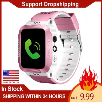 

Kid Smart Watch 1.44Inch Waterproof Safe Anti-Lost Monitor Locator Color Screen Tracking Bracelet Touch Screen with Camera