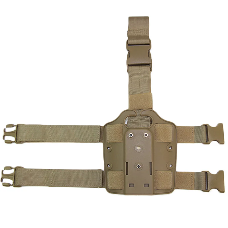 Тактическая КАПЛЕВИДНАЯ кобура Платформа для Glock 17 19 Beretta M9 USP Colt 1911 Sig Sauer P226 пистолет регулируемое Бедро весло