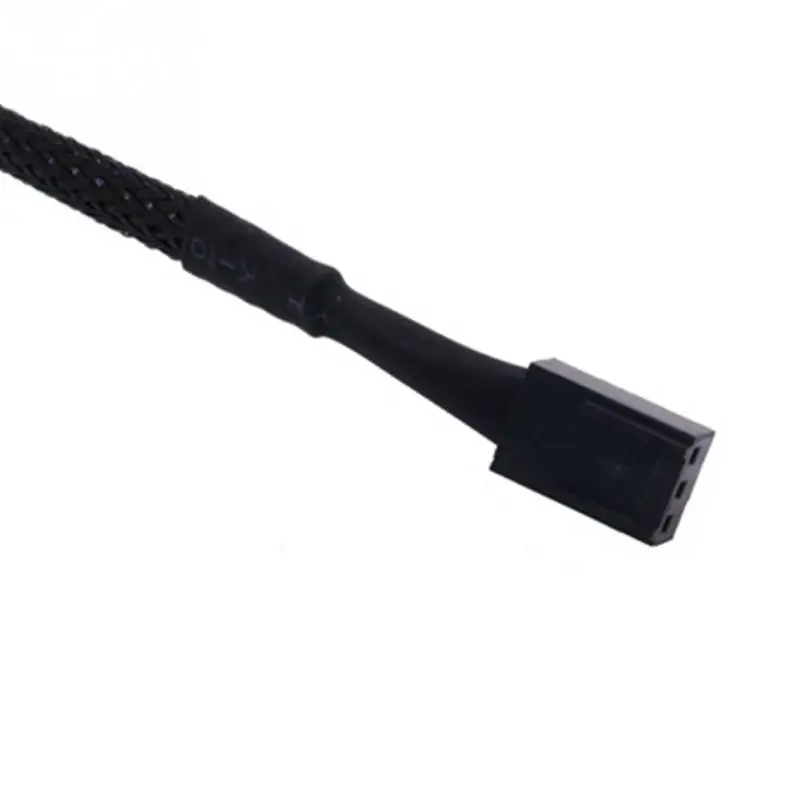 5 шт. 4-контактный кабель-удлинитель для вентилятора 27 см материнская плата вентилятор для процессора Луженая Медь кабели питания разъемы ПВХ изоляция