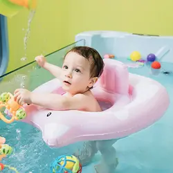 Siège de piscine gonflable pour enfants, flotteur, accessoires de piscine circulaire, entraîneur de natation 