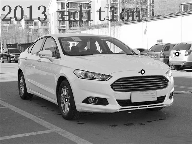 Автомобильный переключатель фар, дверная ручка, внутренняя хромированная Автомобильная наклейка, яркая полоса 07 08 09 10 11 12 13 для Ford Mondeo
