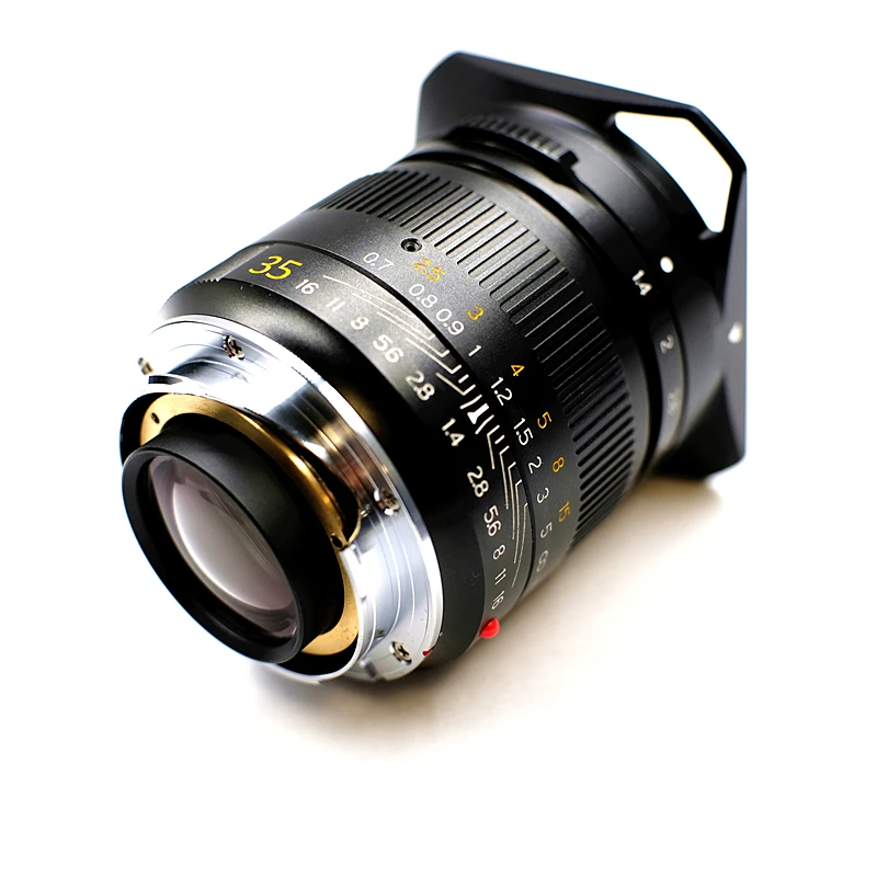 Объектив TTArtisan 35 мм F1.4 с полной известностью для камер Leica M-Mount, таких как объектив Leica M-M M240 M3 M6 M7 M8 M9 M9p M10