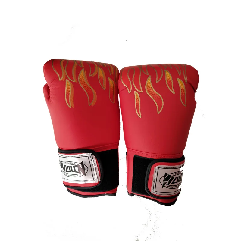 ПУ взрослые Боксерские перчатки Профессиональные Санда Боевые красные боксерские перчатки Настраиваемые