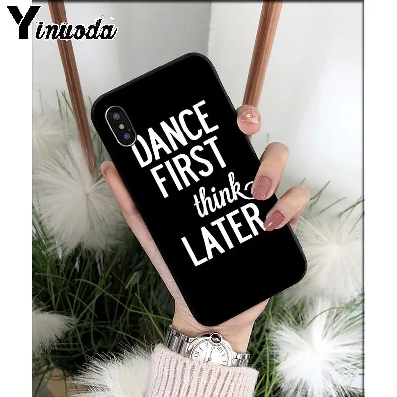 Yinuoda I Love Dance TPU Мягкий силиконовый чехол для телефона Apple iPhone 8 7 6 6S Plus X XS MAX 5 5S SE XR 11 11pro максимальный чехол