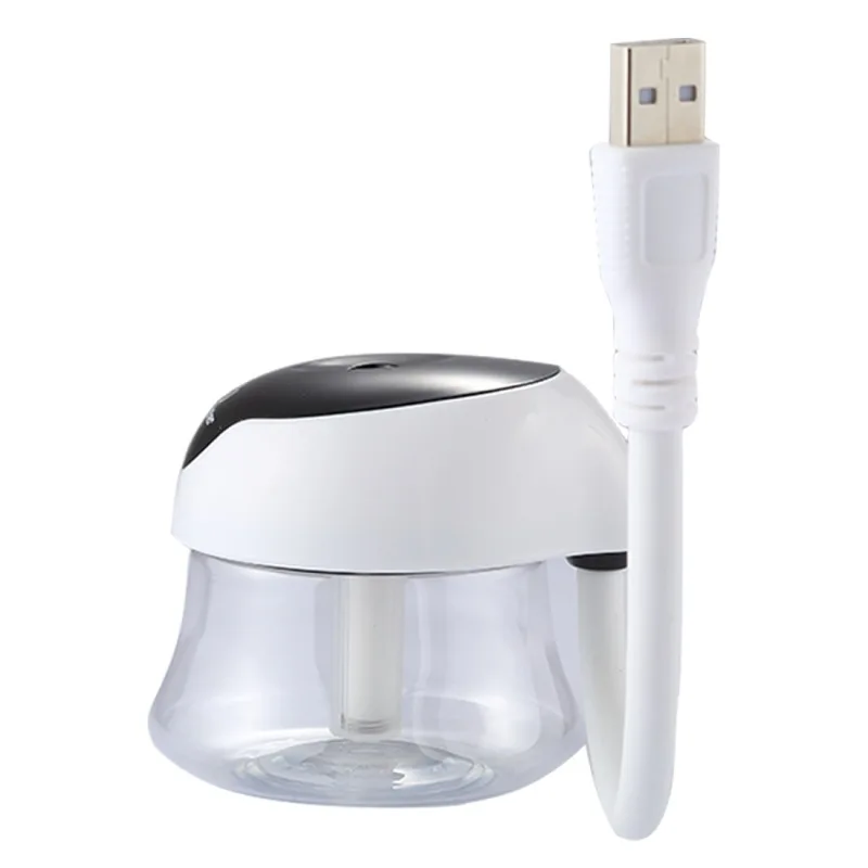 

2W 80ml Mini Portable Touch Switch USB Car Aromatherapy Humidifier Air Diffuser Purifier with Colorful LED Light