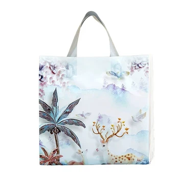

New Arrival New 25*30*8 cm Fashion plastic gift bags Sale bags/Designer strong carrier bags