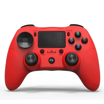 

Dual Vibration Six Axis Integrated Bluetooth Wireless Game Controller With Gamepad Pressure Panel For PS4 / Android / PC