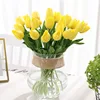 31Pcs Tulips Artificial Flower Real Touch Tulipe Flowers Fake Flowers Wedding Decoration Flowers Christmas Home Garden Decor ► Photo 2/6