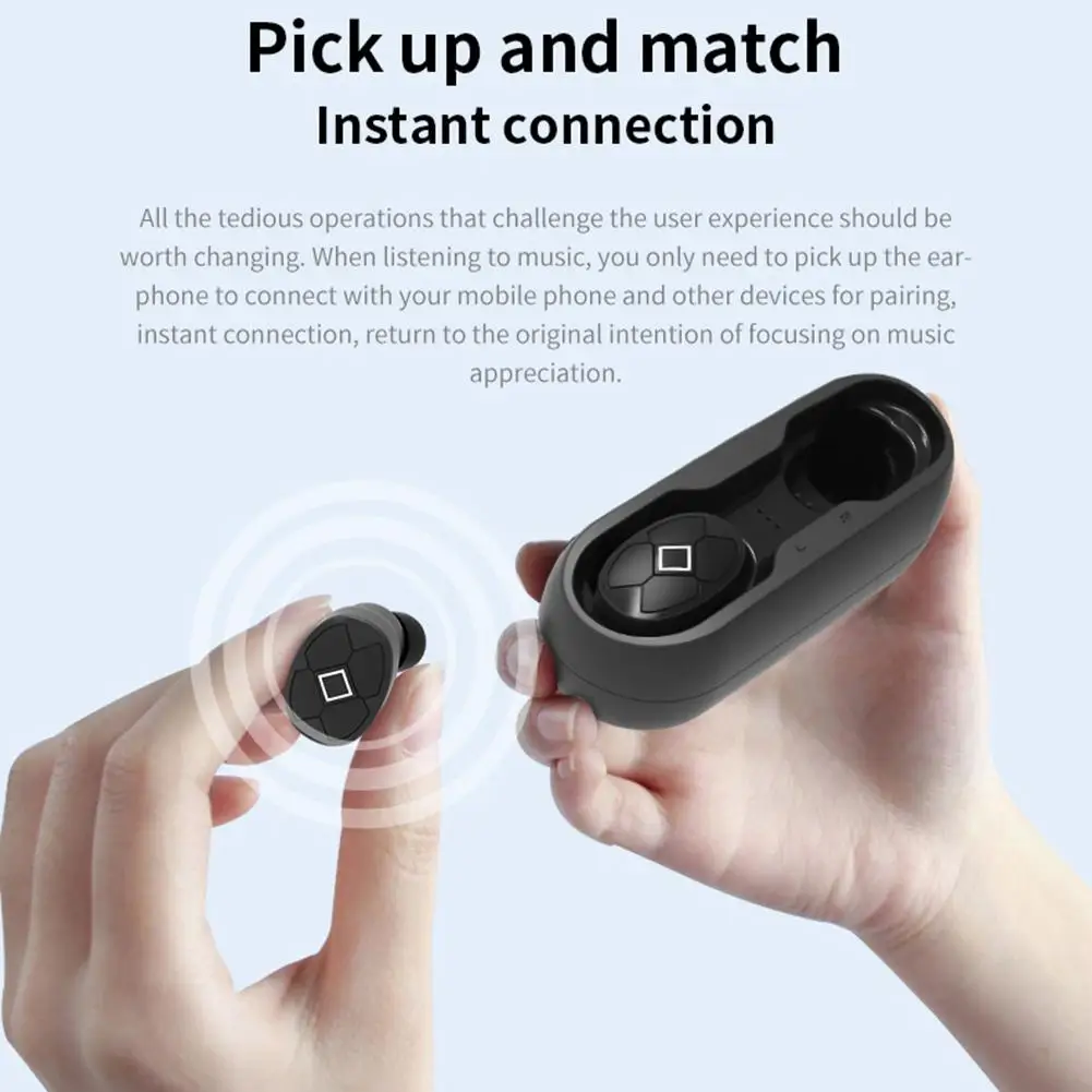 V5TWS Bluetooth гарнитура 5,0 Беспроводной с низким энергопотреблением спортивные Bluetooth наушники Шум сокращения для бега и Пеший Туризм