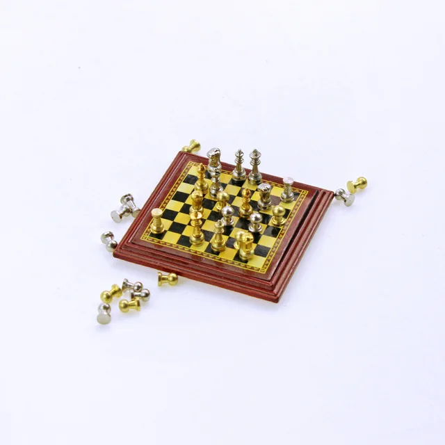 Jogo de xadrez infantil portátil, 95mm, King Chess Pieces, International  Standard, Conjunto de ensino - AliExpress