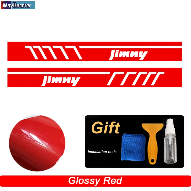 2 Bandes Adhésives Graphiques Pour Portes Suzuki Jimny – Déco Style Racing (Italie)