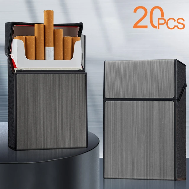 Cigarette Box Case Hold 20 Cigarettes Portable Tobacco Holder Anti