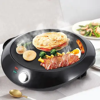 

Electric Crepe Pancake Maker 1000W Non-Stick Griddle Baking Pan Cake Pizza Machine Home Kitchen Appliances