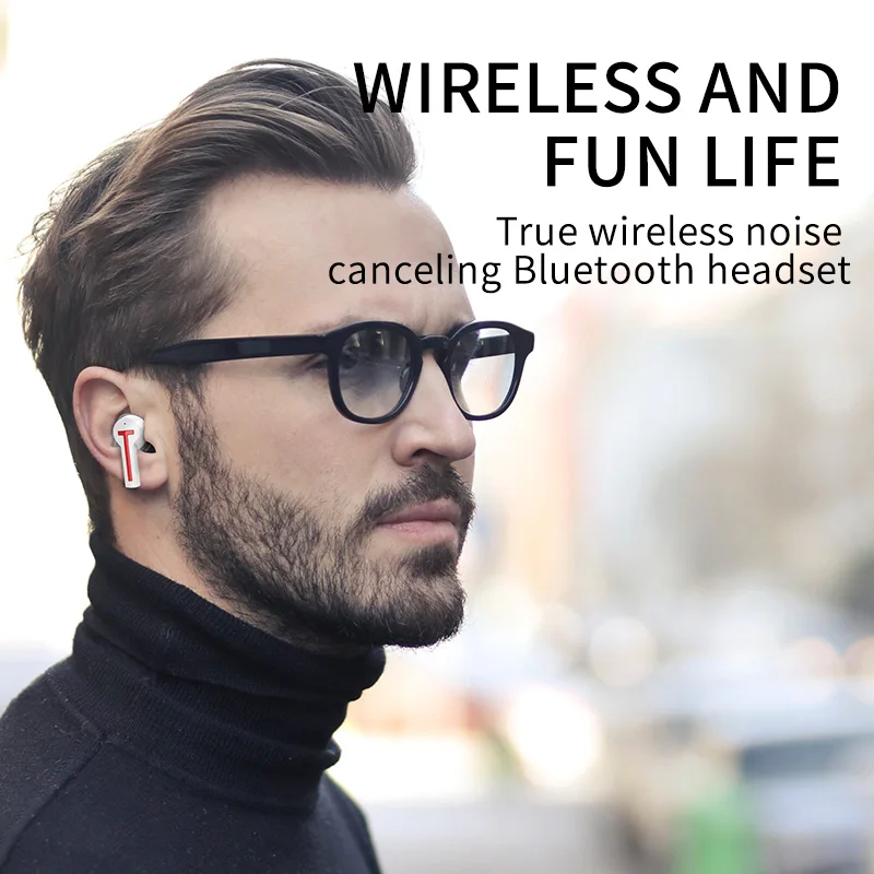 Bluetooth наушники BW-607 TWS 5,0 стерео Bluetooth наушники портативные Беспроводные спортивные наушники с внешним аккумулятором для IPhone Android