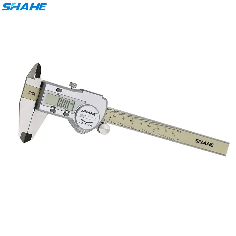 Цифровой штангенциркуль SHAHE 0-150 мм/" из нержавеющей стали, цифровой штангенциркуль, штангенциркуль, микрометр, Электронный штангенциркуль